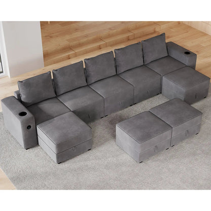 9 Seats-U Shape 2 / Grey