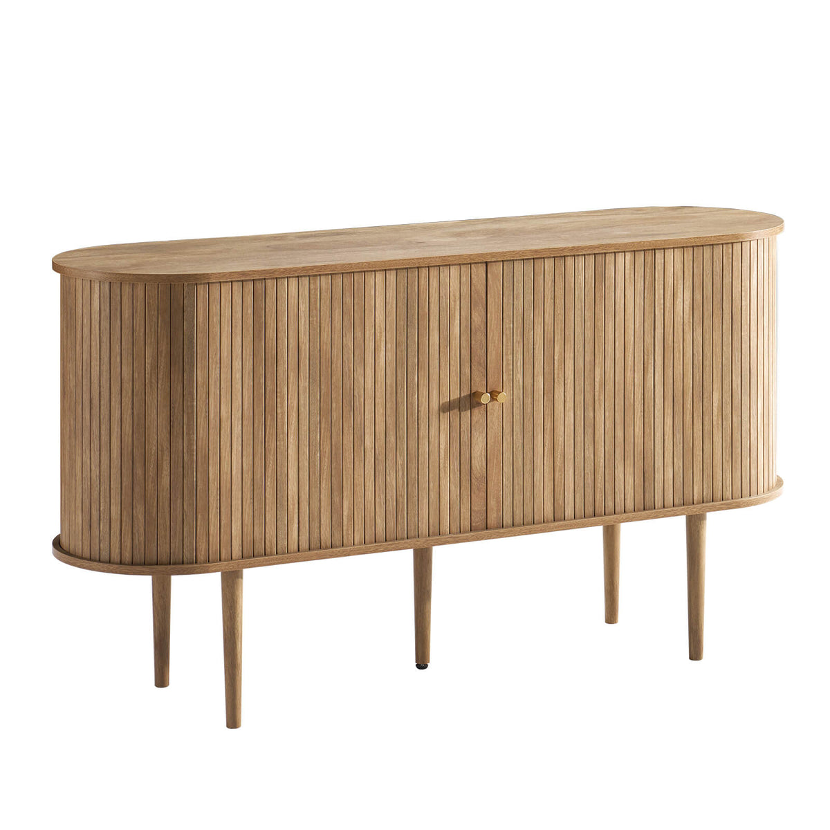 Briar 55" TV Stand-Natural Finish