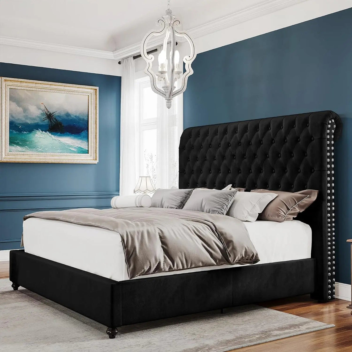 Allegra Queen Bed Frame - Amerlife