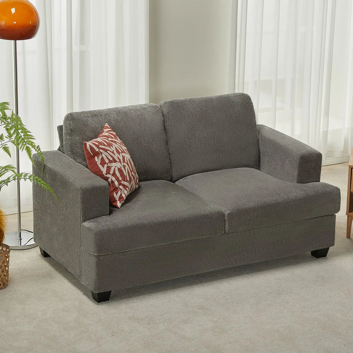 Grey Chenille
